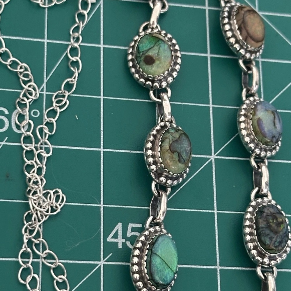 Spiderweb Opal Aurora Statement 37g Southwestern … - image 8